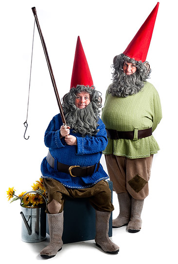 Photo: The Gnomes walkabout show by Fair Play Comedy